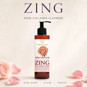 Zing Collagen Jojoba Face Wash | Normal to Dry Skin | Pregnancy & Breastfeeding Safe