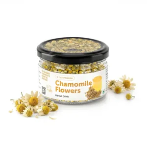 Organic Chamomile Herbal Infusion 25g – Dried Flowers for Deep Relaxation, Better Sleep & Period Cramps